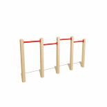 CAD Drawings PD Play 4 Station Pull Up Bars